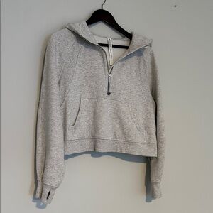 Lululemon Athletica Light Gray Women's Hoodie